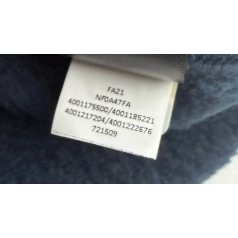 The North Face Sweater Fleece Vest Mens M Blue Full Zip Kentucky In Vegas 2021
